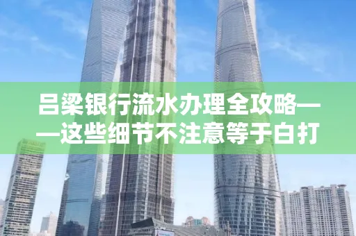 吕梁银行流水办理全攻略——这些细节不注意等于白打