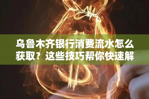 乌鲁木齐银行消费流水怎么获取？这些技巧帮你快速解决
