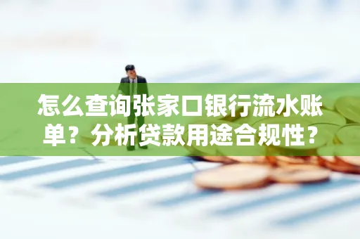 怎么查询张家口银行流水账单？分析贷款用途合规性？